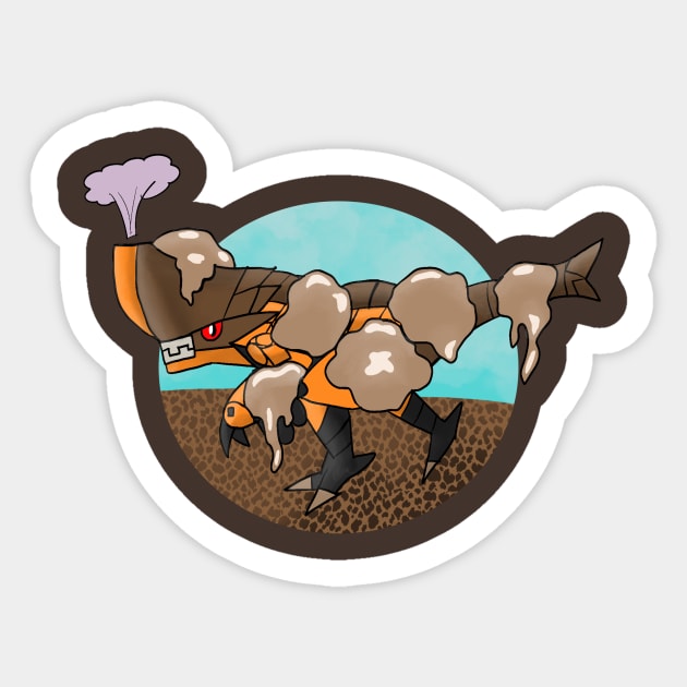 Muddy Brute! Sticker by Skemo43